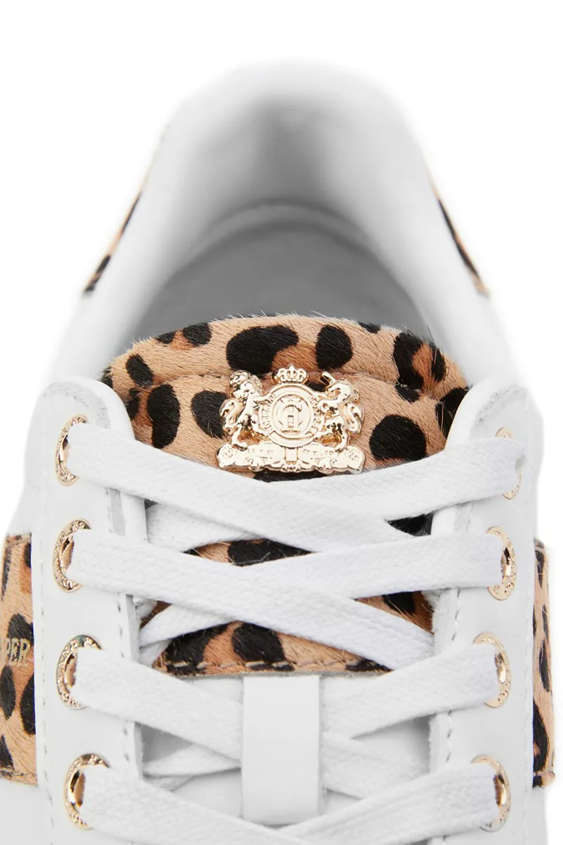 Holland Cooper Knightsbridge Court Trainer Ladies in Leopard-3